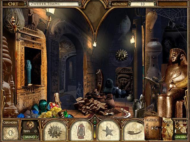 Spiele Screenshot 1 Curse of the Pharaoh: Suche nach Nofretete