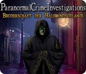 Feature screenshot Spiel Paranormal Crime Investigations: Bruderschaft der Halbmondschlange