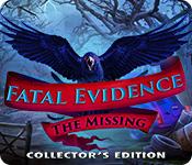 Har screenshot spil Fatal Evidence: The Missing Collector's Edition