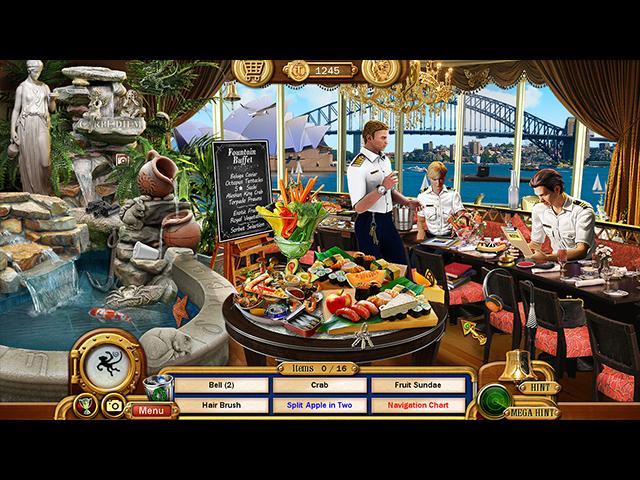 Spil Screenshot 1 Vacation Adventures: Cruise Director 6 Collector's Edition