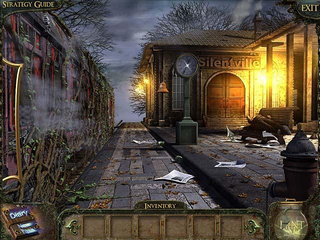 Экран игры 1 1 момент времени: Silentville