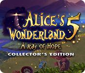 Функция скриншота игры Alice's Wonderland 5: A Ray of Hope Collector's Edition