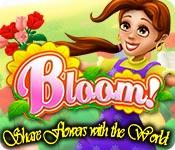 Feature screenshot game Bloom! Share flowers with the World