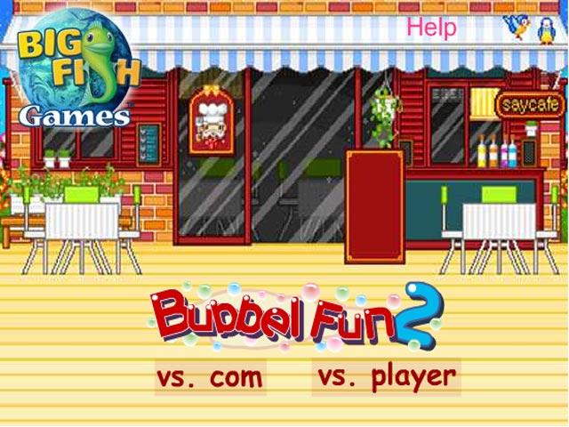 Экран игры 1 Игры с пузырями 2.