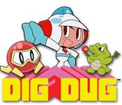 Функция скриншота игры Dig Dug
