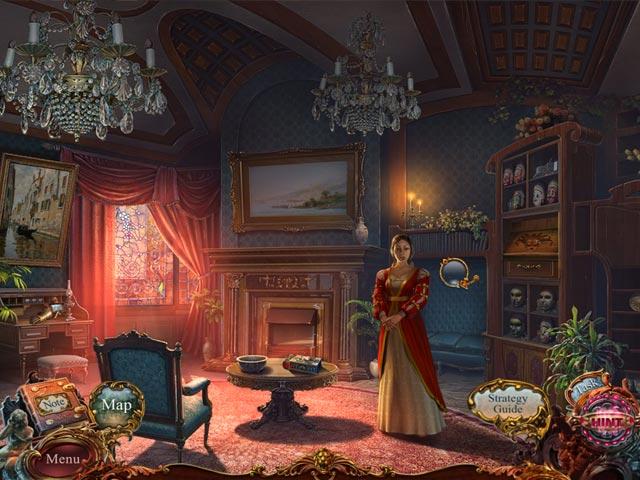 Экран игры 1 Придворные тайны: лик зависти коллекционное издание
