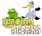 機能スクリーンショットゲーム Frogs vs Storks