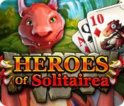 Har screenshot spil Heroes of Solitairea