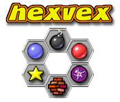 機能スクリーンショットゲーム Hexvex