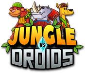 Har screenshot spil Jungle vs. Droids