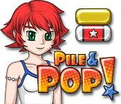 機能スクリーンショットゲーム Pile and Pop