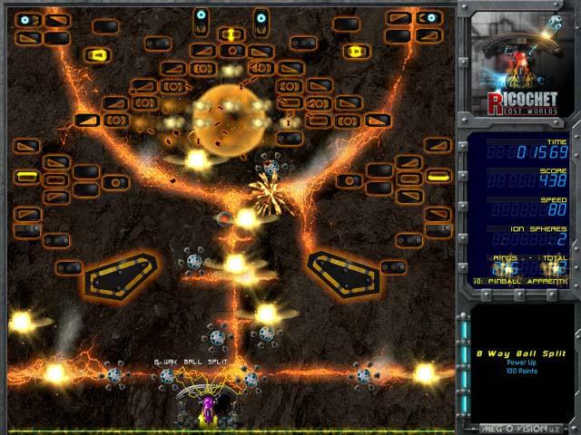 Game Skärmdump 1 Ricochet Förlorade Världar