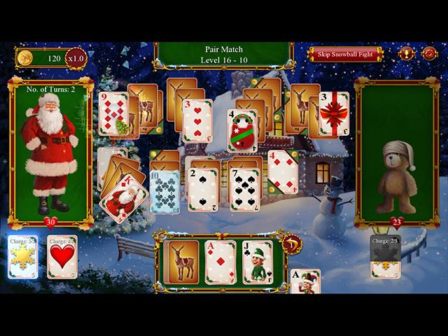 Game screenshot 1 Santa's Christmas Solitaire 2