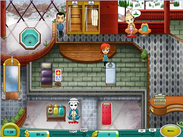 Экран игры 1 Спа Мания 2