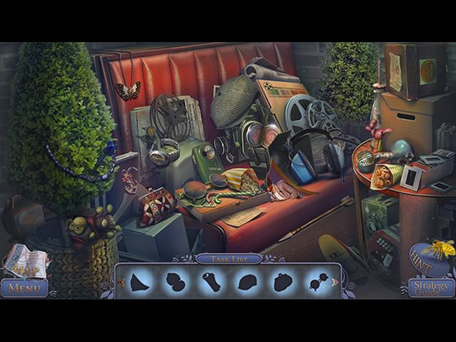 Экран игры 1 Strange Investigations: Вариант Collector's Edition.