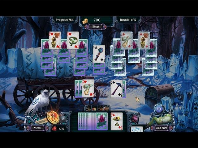 Game screenshot 1 The Far Kingdoms: Winter Solitaire