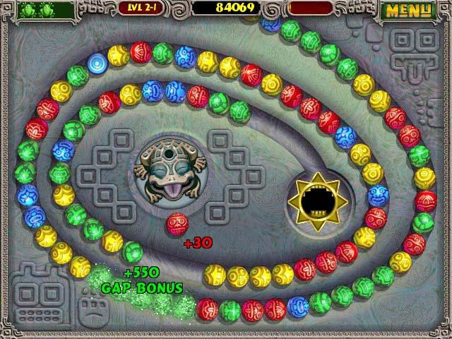 online game zuma deluxe