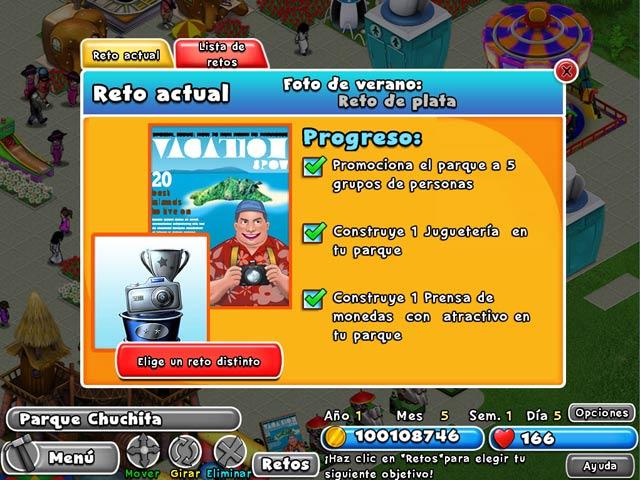Juegos Capturas 1 Dream Builder: Parque de Atracciones