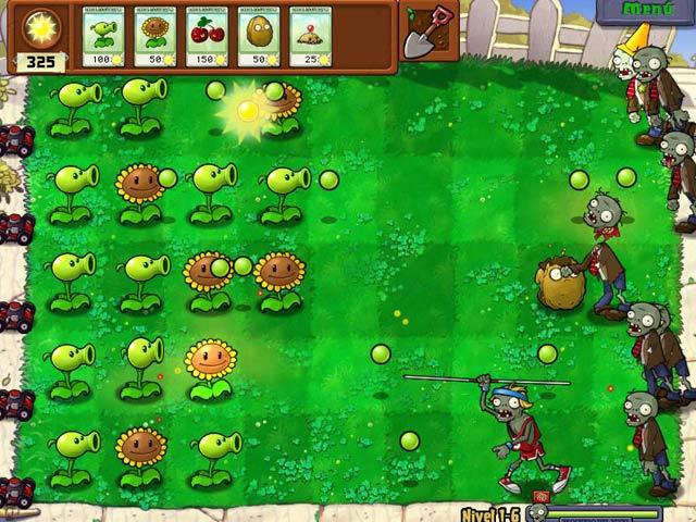 Juegos Capturas 1 Plantas contra Zombis