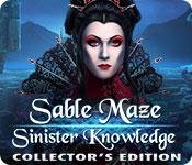 Función de captura de pantalla del juego Sable Maze: Sinister Knowledge Collector's Edition
