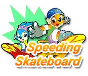 Image Speeding Skateboard