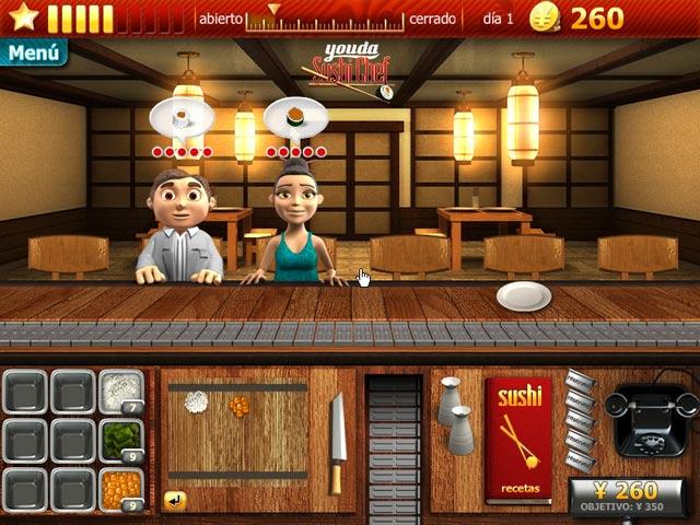 Juegos Capturas 1 Youda Sushi Chef
