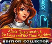 La fonctionnalité de capture d'écran de jeu Alicia Quatermain 4: Da Vinci and the Time Machine Édition Collector