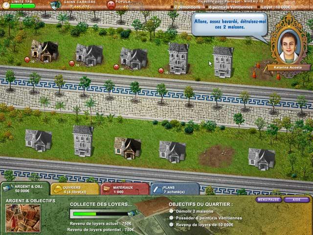 Capture D'écran Du Jeu 1 Build-a-lot 3: Passport to Europe