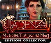 La fonctionnalité de capture d'écran de jeu Cadenza: Musique, Trahison et Mort Edition Collector