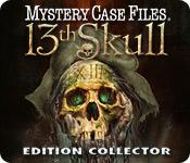 La fonctionnalité de capture d'écran de jeu Mystery Case Files ®: 13th Skull  Edition Collector