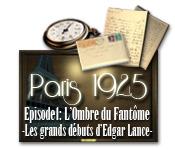 La fonctionnalité de capture d'écran de jeu Paris 1925: L'Ombre du Fantôme - Les grands débuts d'Edgar Lance