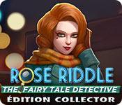 La fonctionnalité de capture d'écran de jeu Rose Riddle: The Fairy Tale Detective Édition Collector