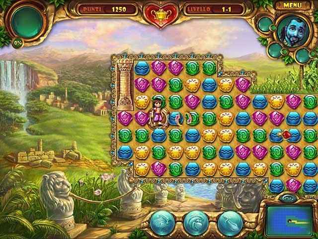 Screenshot Del Gioco 1 Lamp of Aladdin