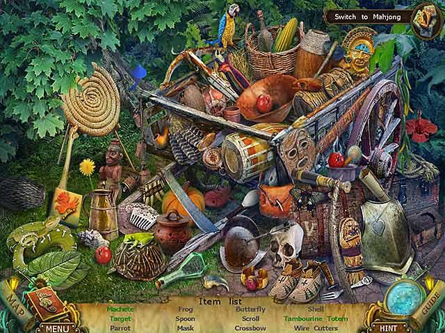 Screenshot Del Gioco 1 Mayan Prophecies: Cursed Island Collector's Edition