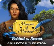 Funzione di screenshot del gioco Memoirs of Murder: Behind the Scenes Collector's Edition
