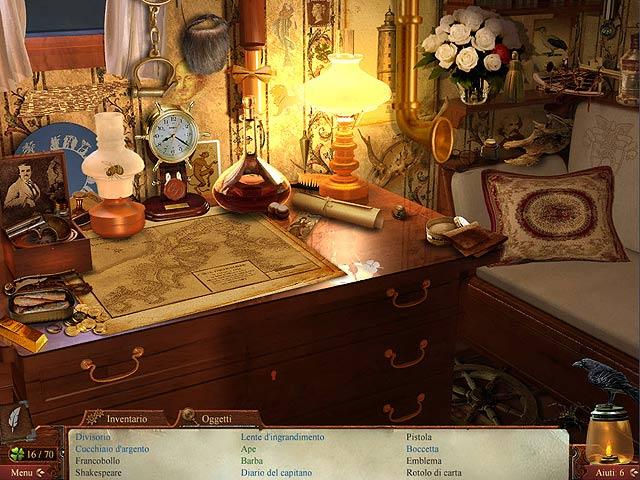 Screenshot Del Gioco 1 Midnight Mysteries: Il Diavolo sul Mississippi