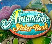 機能スクリーンショットゲーム アマンダのステッカーブック