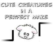 Image Cute Creatures in a Perfect Maze