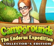 Functie screenshot spel Campgrounds: The Endorus Expedition Collector's Edition