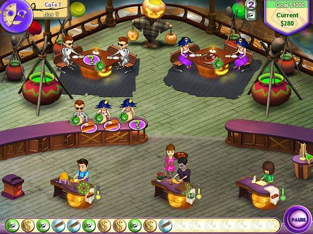 Game Skärmdump 1 Amelie's Cafe: Halloween