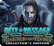 Har skärmdump spel Rite of Passage: The Sword and the Fury Collector's Edition