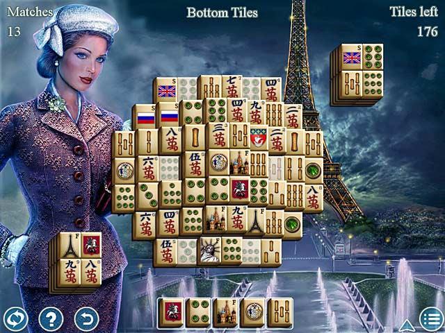Game Skärmdump 1 World's Greatest Cities Mahjong